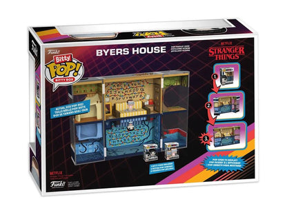 Funko Bitty Pop! Stranger Things Byers House Boxset with Eleven and Will Byers - View 8