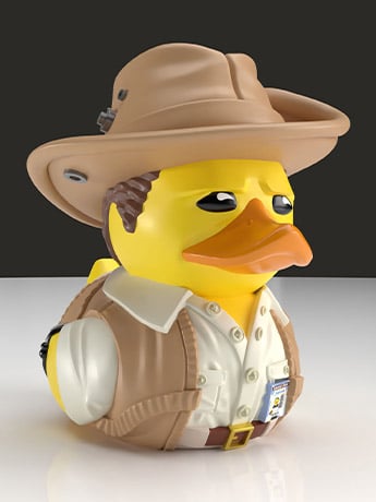 Numskull Jurassic Park TUBBZ Robert Muldoon Cosplaying Duck (Boxed Edition) PVC Figure