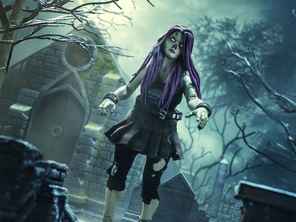 Four Horsemen Graveyard Zombies Rocker (Female) Zombie Action Figure - View 2
