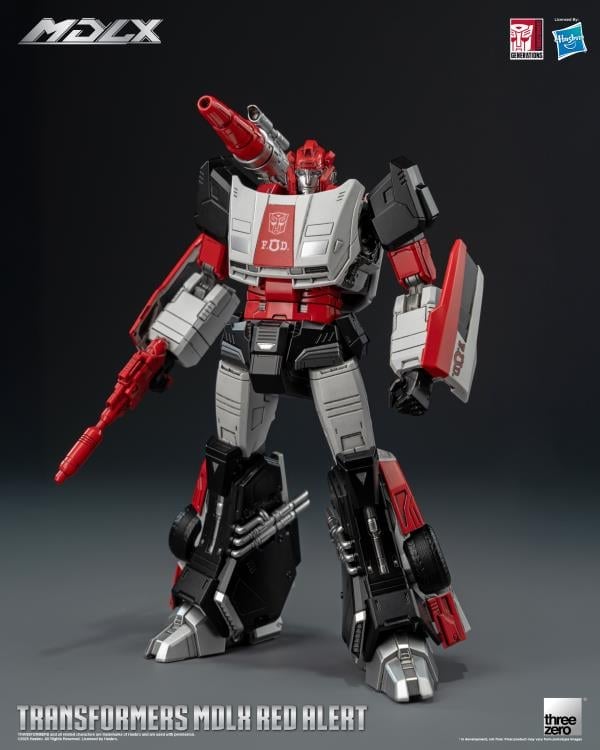 threezero Transformers MDLX Articulated Figure Series Red Alert 5.9-Inch Action Figure - View 8