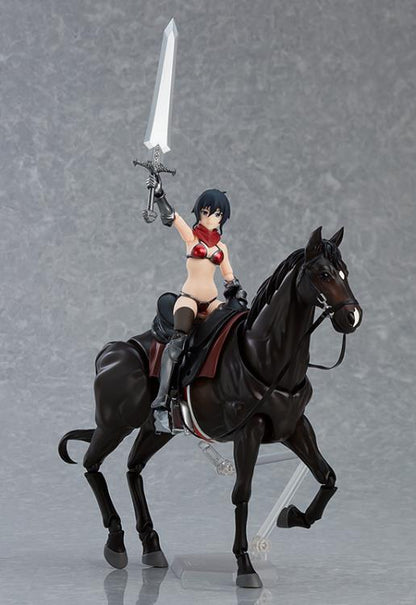 Max Factory figma No.490c Horse (Dark Bay) Version 2.0 Action Figure, 8-Inch - View 6