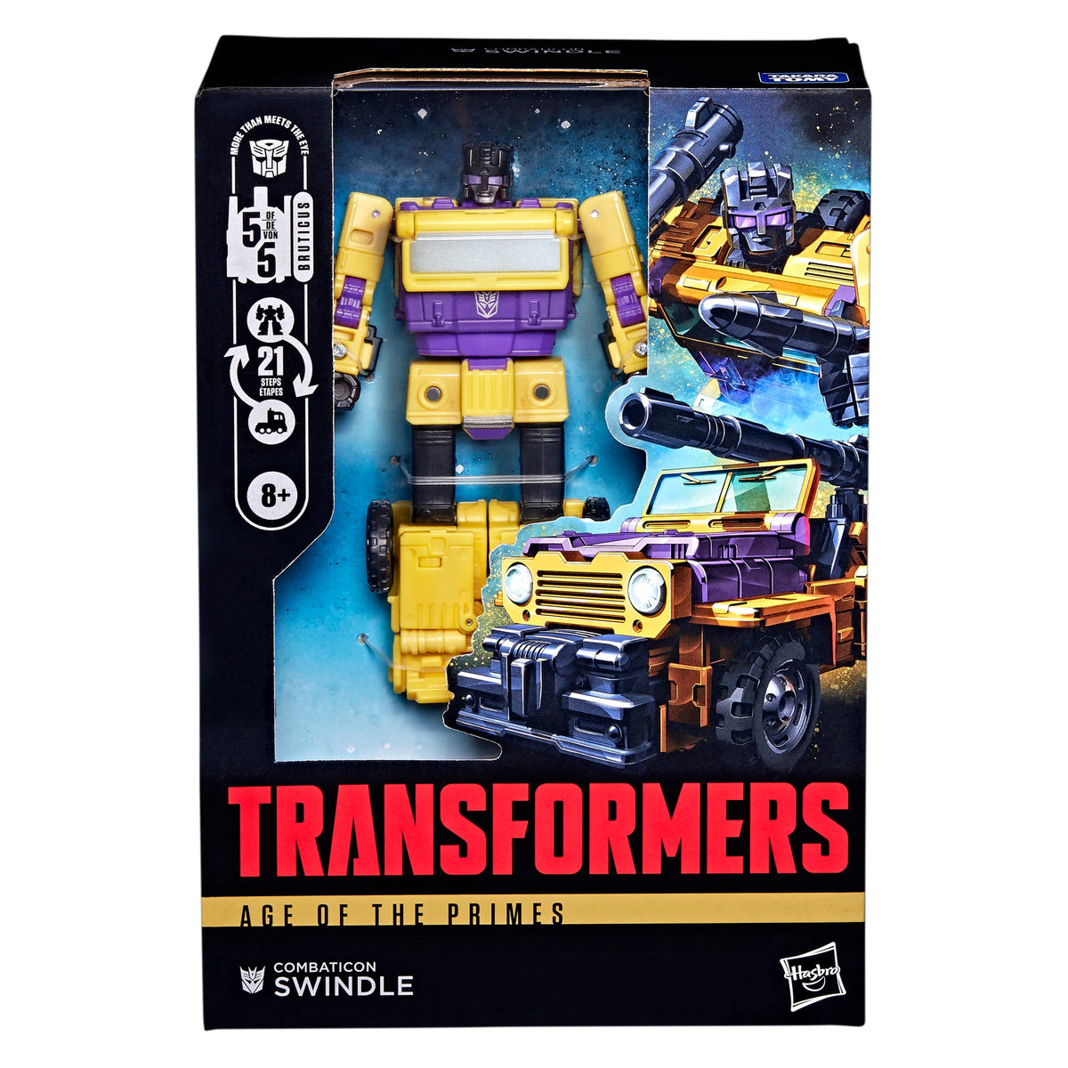 Hasbro Transformers: Age of the Primes Voyager Class Combaticon Swindle Plastic Action Figure - View 7