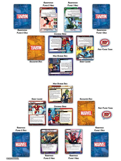 Fantasy Flight Games Marvel Champions: The Card Game Civil War Expansion - View 5