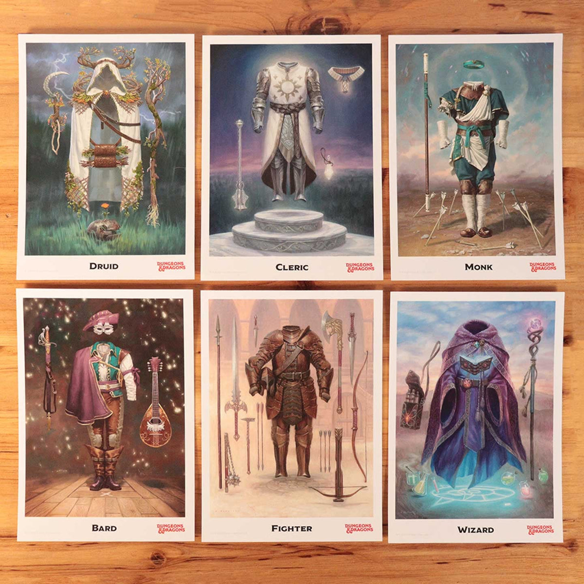 Fanattik Collectibles Dungeons & Dragons Class Cards and D20 Flip Coin Set - View 13