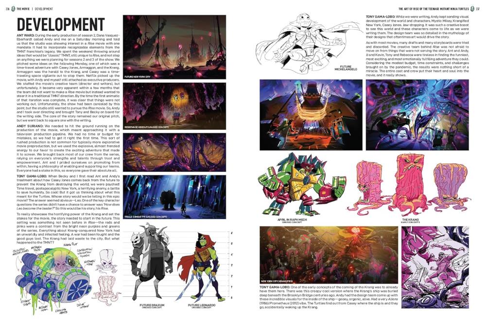 IDW Publishing Teenage Mutant Ninja Turtles The Art of Rise of the Teenage Mutant Ninja Turtles Book - View 9