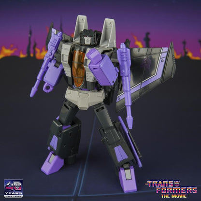 Hasbro The Transformers: The Movie Studio Series 86 Voyager Class Skywarp Plastic Action Figure - View 3
