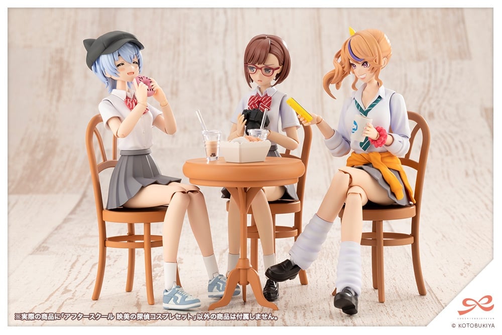 Kotobukiya Sousai Shoujo Teien After School Eimi's Detective Cosplay 1/10 Scale Limited Edition Accessory Set - View 14