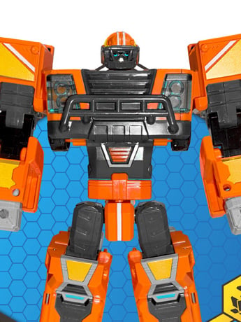 SAMG Metal Cardbot Power Class Mech Tackle 8.5-Inch Action Figure