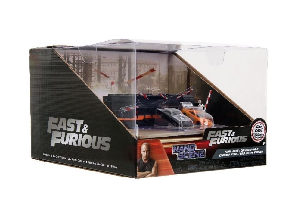 Jada Toys Fast & Furious Nano Scene Final Race Diorama Set - View 9