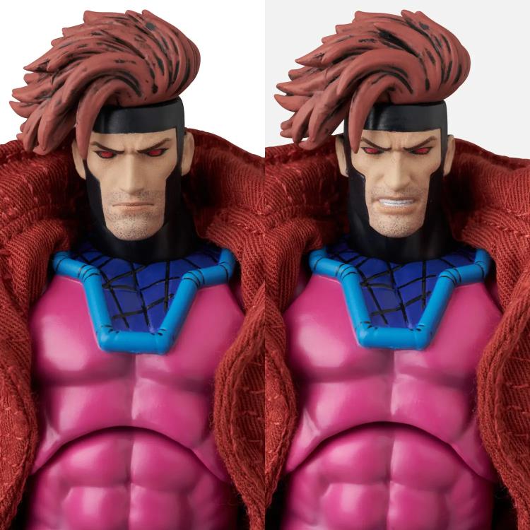 Medicom Toy MAFEX No.287 Marvel Comics Gambit (Comic Variant Ver.) Action Figure, 6-Inch - View 15