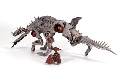 Creative Beast Studio Cyberzoic Razorhound Achillobator Armor Unit 1/18 Scale Accessory Set - View 4