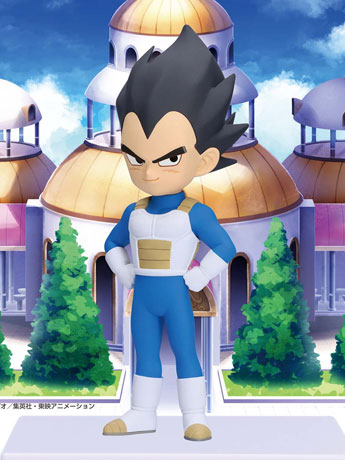 Bandai Banpresto Dragon Ball Daima Vegeta Figure with Panel