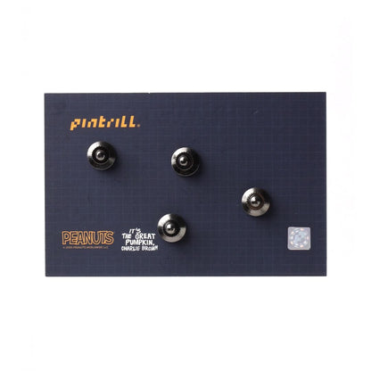 Pintrill Peanuts It's the Great Pumpkin, Charlie Brown Snoopy Enamel Pin Set - View 4
