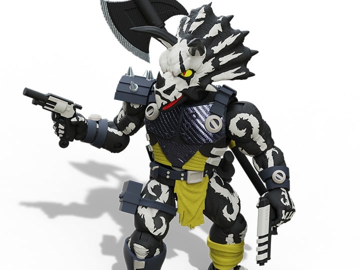 Boss Fight Studio Saurozoic Warriors Triax Skiver Night Lands Ver. 1/12 Scale Figure - View 2