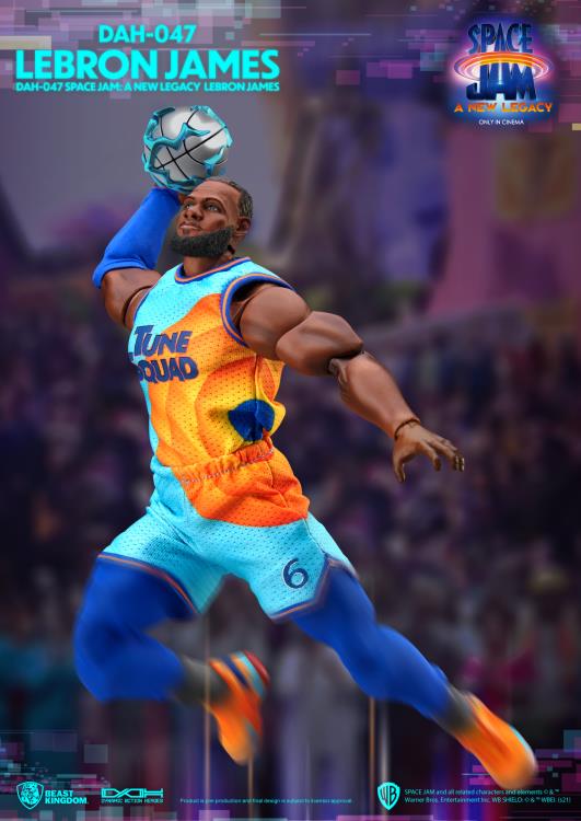 Beast Kingdom Space Jam: A New Legacy Dynamic 8ction Heroes DAH-047 LeBron James Figure - View 7