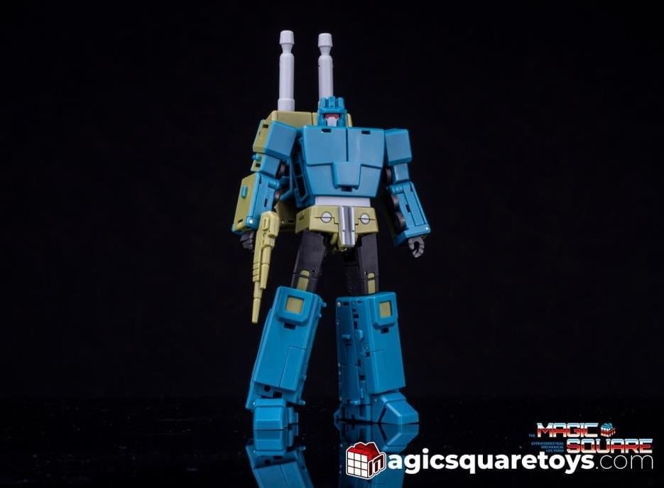 Magic Square MS-B53D Night Tracer (Comic Edition) 4.72-Inch Polyamide Collectible Figure - View 3