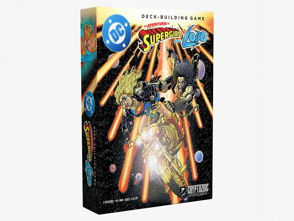 Cryptozoic DC Comics Deck-Building Card Game: The Adventures of Supergirl and Lobo - View 2