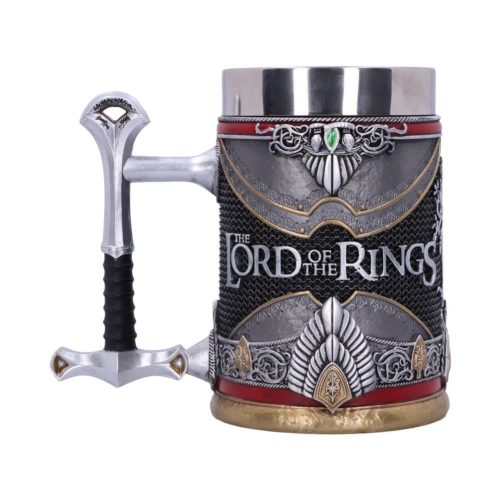 Nemesis Now The Lord of the Rings Aragorn Tankard (6.1-Inch Resin and Steel) - View 5