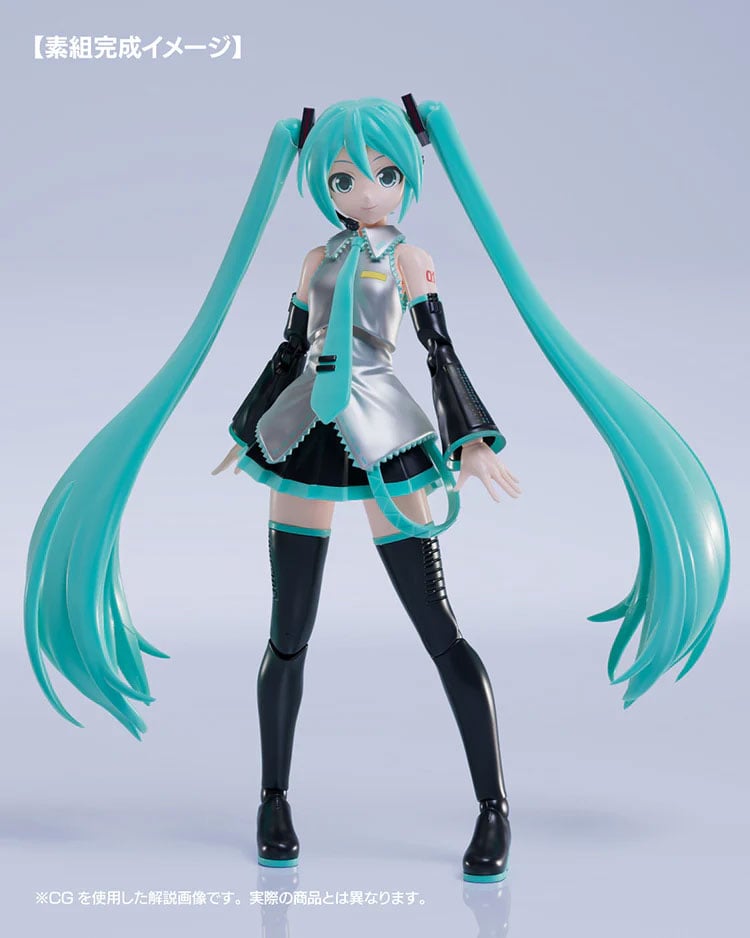 Good Smile Vocaloid PLAMATEA Hatsune Miku Plastic Model Kit 6-Inch - View 11