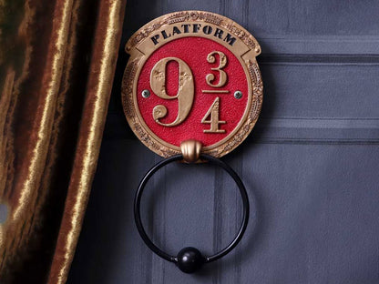 Nemesis Now Harry Potter Platform 9 3/4 Door Knocker in Polyresin - View 2