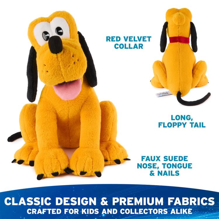 Gund Disney Pluto 14-Inch Soft Plush Toy Stuffed Character - View 8