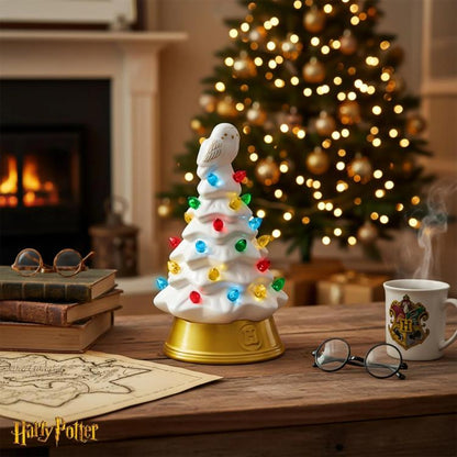 Ukonic Harry Potter Hedwig Ceramic Light-Up Christmas Tree 6-Inch - View 7