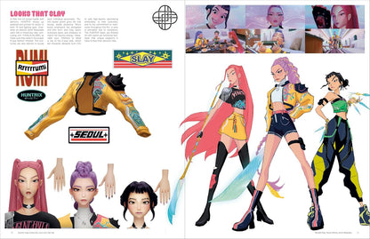 Penguin Random House The Art of KPop Demon Hunters Platinum Edition Art Book - View 7