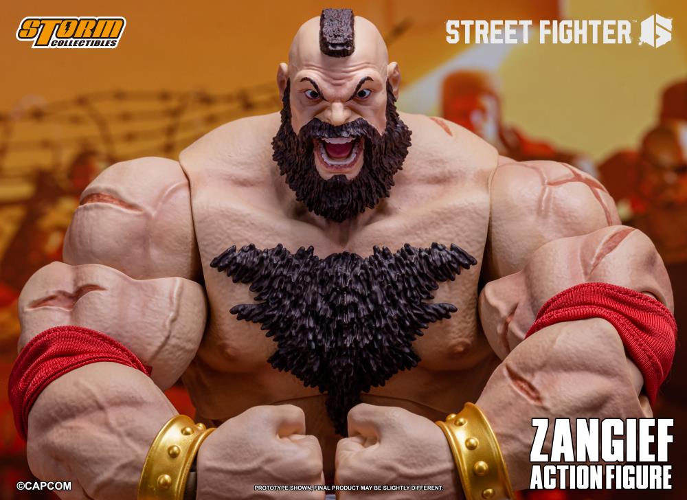 Storm Collectibles Street Fighter 6 Zangief 1/12 Scale Plastic Action Figure - View 25