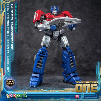 Yolopark Transformers: One Orion Pax (Cogged Mode) 7.9-Inch Advanced Model Kit - View 10