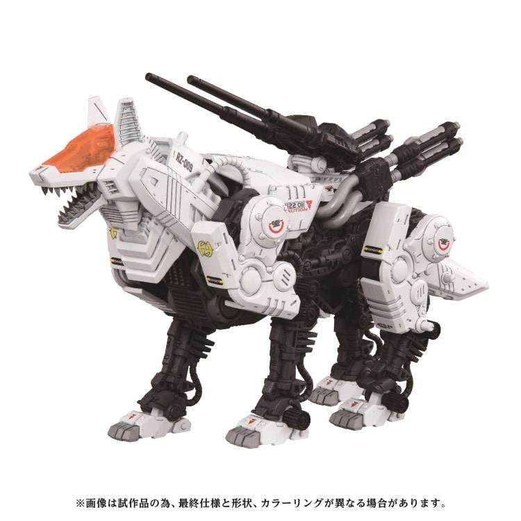 Takara Tomy Zoids Advanced Zi AZ-11 Command Wolf 1/72 Scale Model Kit, 8-Inch - View 3