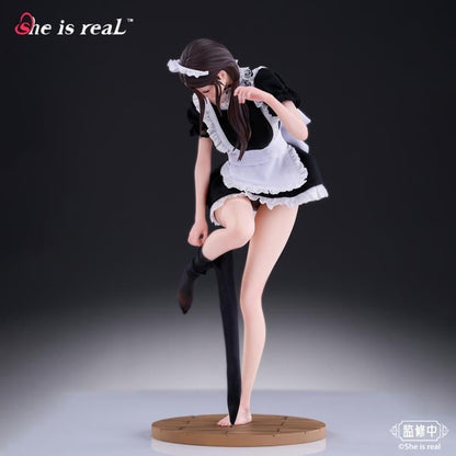 BearPanda She is real Water Droplet Maid 1/6 Scale ABS and PVC Figure, 10.6-Inch - View 6