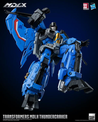 threezero Transformers MDLX Articulated Figure Series Thundercracker 7.8-Inch Action Figure - View 10