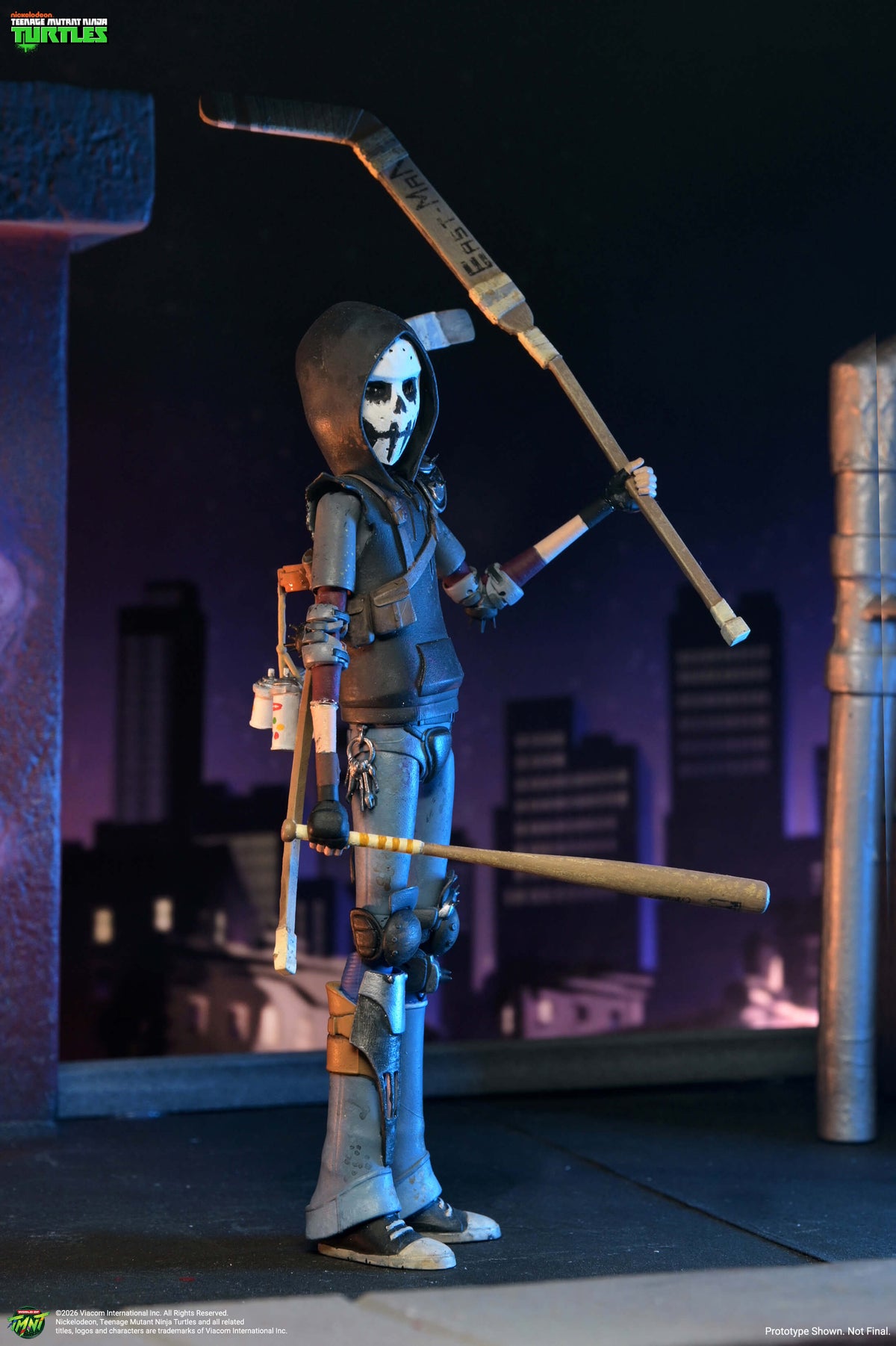 NECA Teenage Mutant Ninja Turtles (2012) Ultimate Casey Jones Plastic Action Figure - View 7