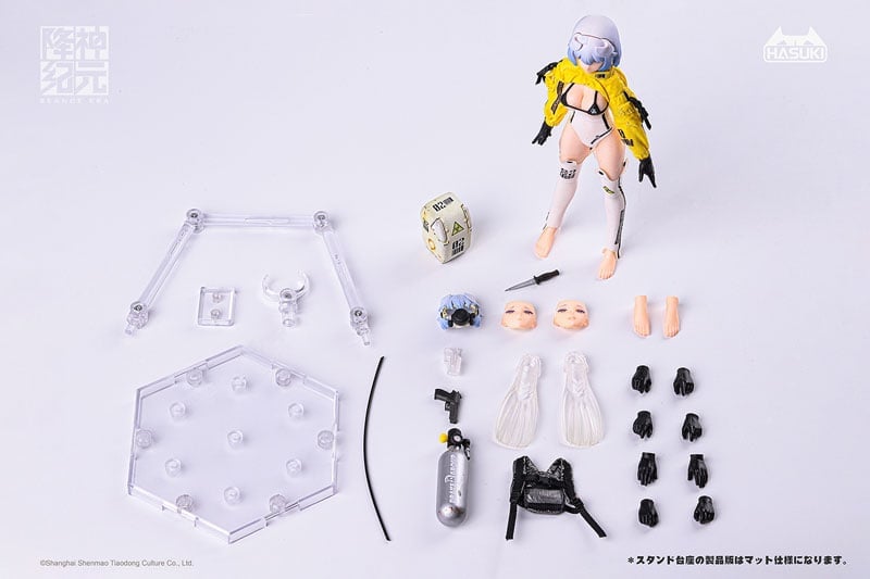 Hasuki Seance Era Kraken 1/12 Scale Plastic Figure - View 19
