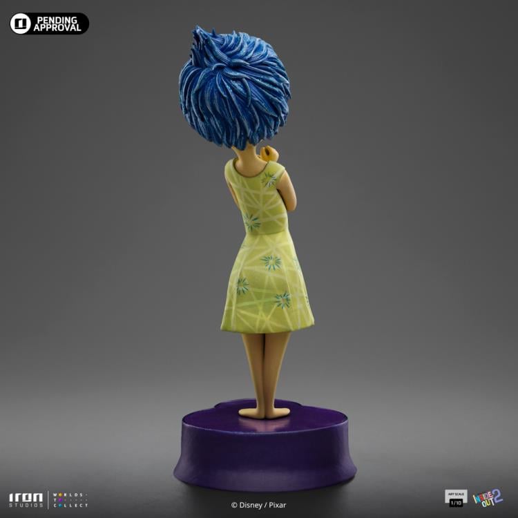 Iron Studios Inside Out 2 Joy 1/10 Art Scale Limited Edition Statue - View 10