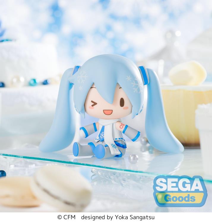 Sega Vocaloid Fuwa Petit Snow Miku Chibi Figure 3-Inch - View 3