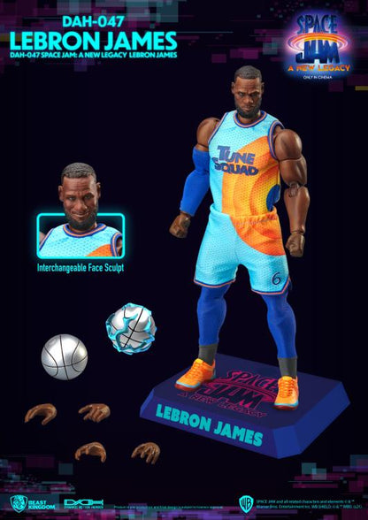 Beast Kingdom Space Jam: A New Legacy Dynamic 8ction Heroes DAH-047 LeBron James Figure - View 9