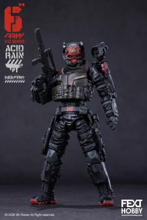 Fext Hobby Acid Rain World: Novark FXH-AR-005 Valerius 1/12 Scale Action Figure - View 11