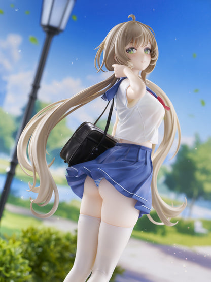 KoiKoi Houkiboshi Illustration -Sakura- Momoko (Uniform Ver.) 1/6 Scale Figure - View 6