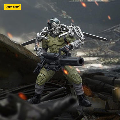 JoyToy Military Figures Army Builder Promotion Pack Figure 29 Lone Wolf with Exoskeleton 1/18 Scale Action Figure - View 3
