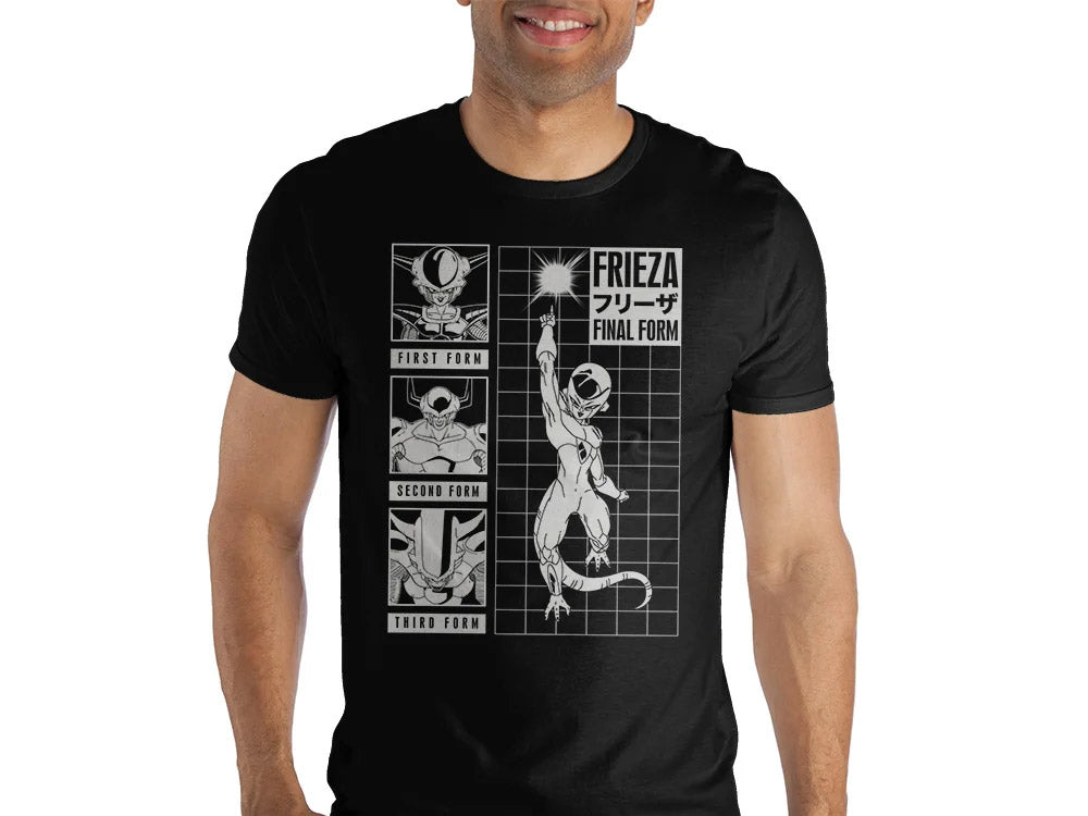 Bioworld Dragon Ball Z Frieza First, Second, Third, Final Form T-Shirt - View 2