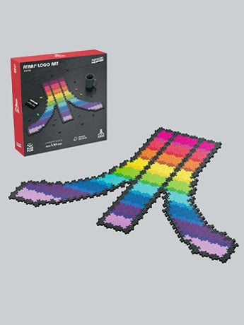 Plus-Plus Atari Rainbow Logo 741-Piece Puzzle By Number