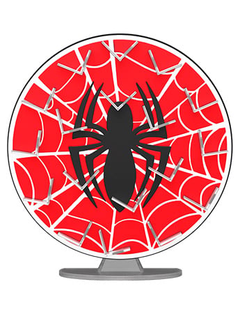 Funko Marvel Bitty Pop! Spider-Man Web Display with Vinyl Figure