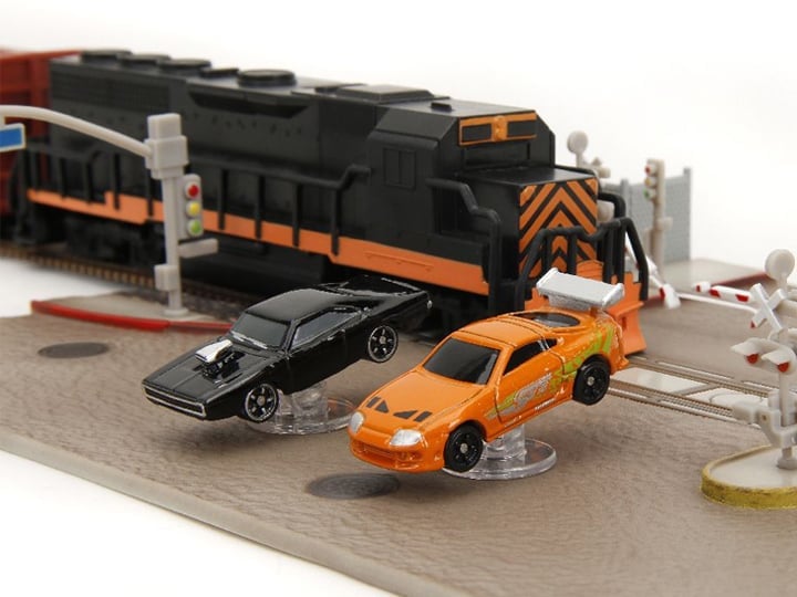 Jada Toys Fast & Furious Nano Scene Final Race Diorama Set - View 2
