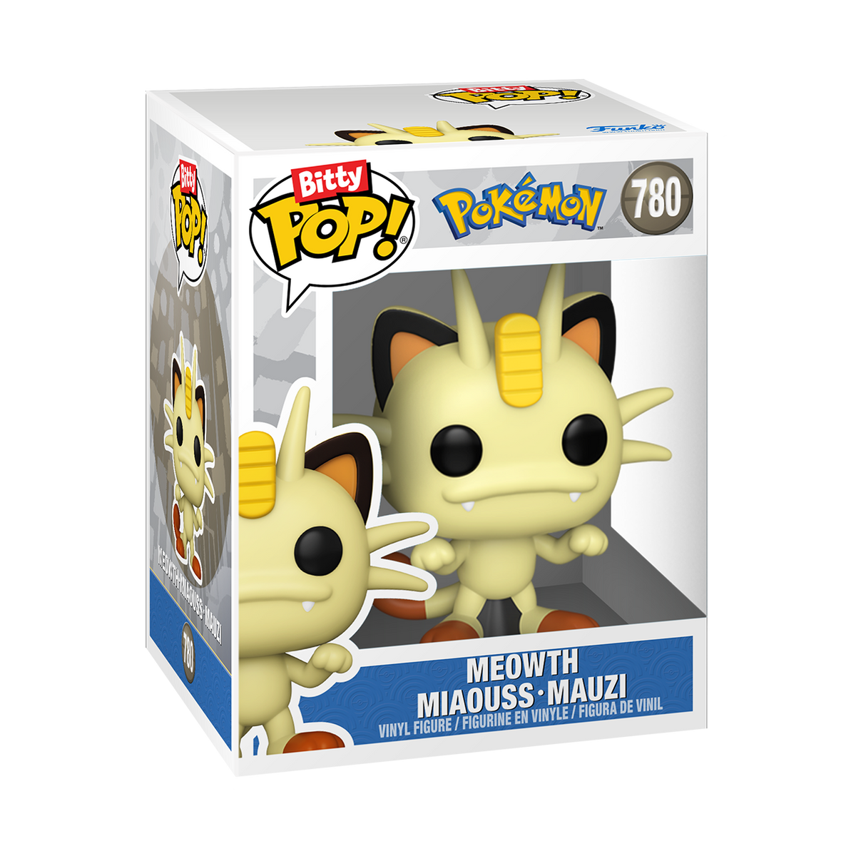Funko Pokemon Bitty Pop! Poke Ball Display Shelf with Dragonite, Meowth and Eevee Figures - View 10