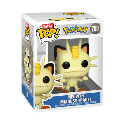 Funko Pokemon Bitty Pop! Poke Ball Display Shelf with Dragonite, Meowth and Eevee Figures - View 10