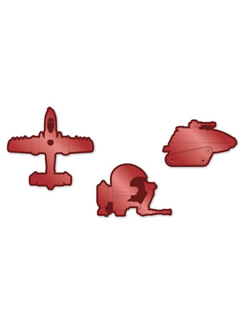 Pintrill G.I. Joe Cobra Vehicles Metal Pin Set, 1.5-Inch
