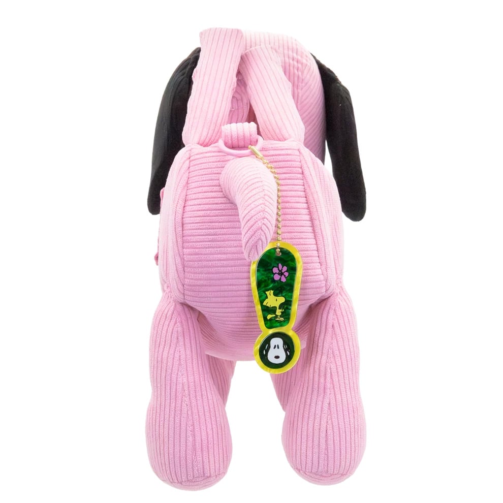 Whatever Peanuts Sherbet Spring Snoopy Figural Corduroy Crossbody Bag - View 7