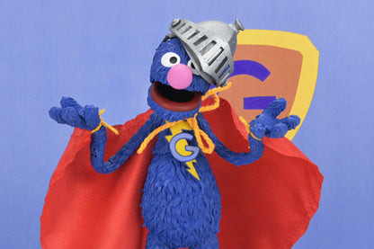NECA Sesame Street Ultimate Super Grover Plastic Action Figure - View 17