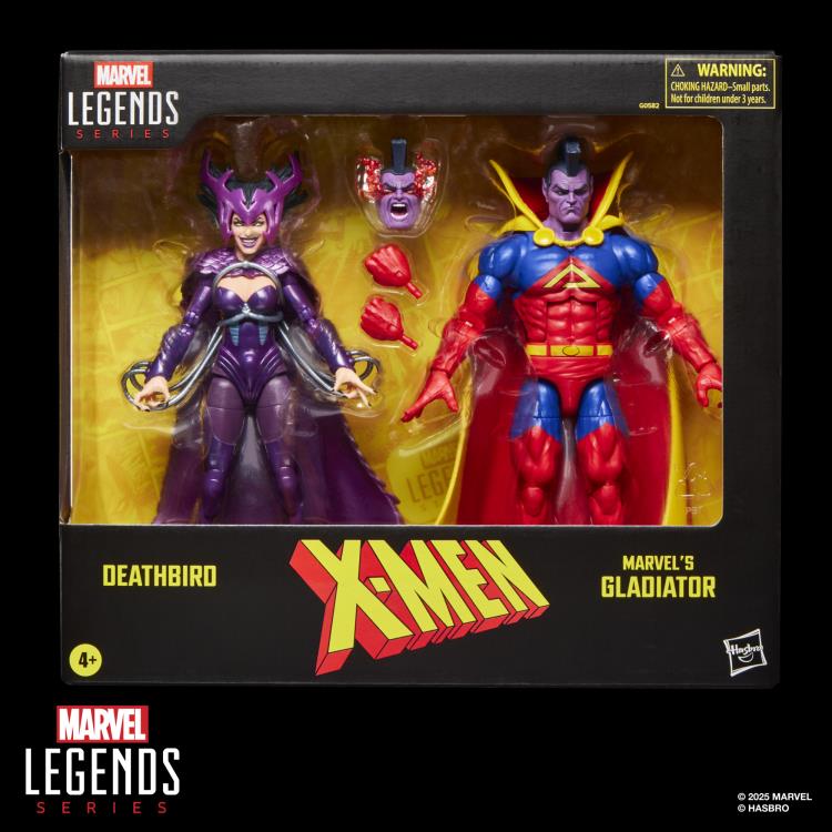 Hasbro Marvel Legends X-Men Gladiator and Deathbird Action Figure Two-Pack - View 14